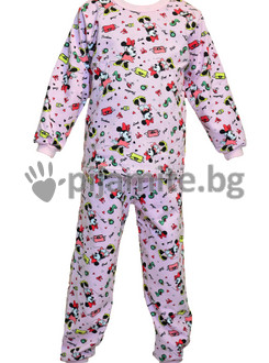 Детска пижама - ВАТА Мини Маус (3-12г.) 130