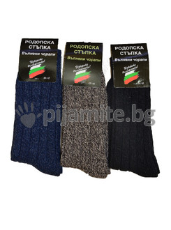 Мъжки вълнени чорапи Термо вълна 39/42 - 3 бр./пакет 