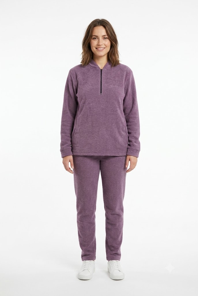 Дамска дебела зимна пижама АРЕАЛ