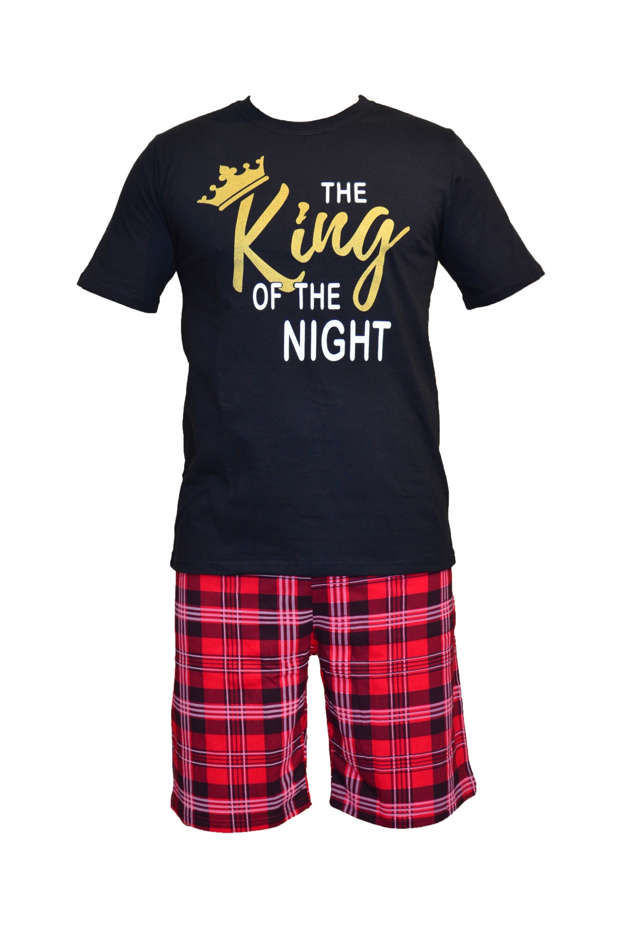 Мъжка пижама - къс ръкав, къс панталон The King Of The Night 12287.02
